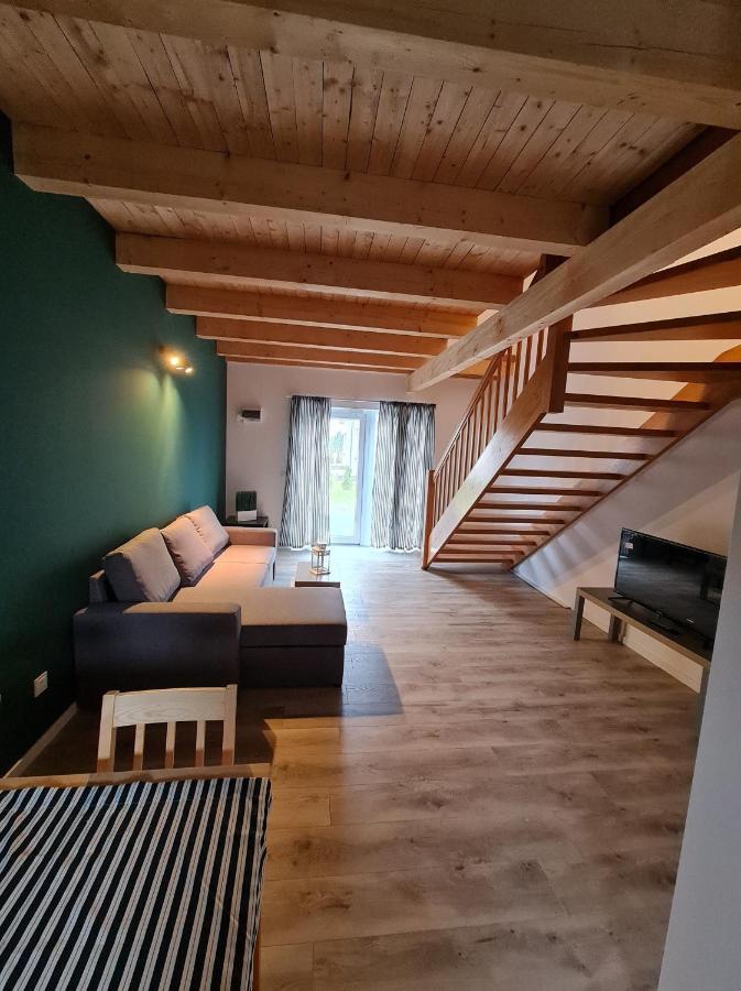Domki Osada Kalinowa Leba Nowecin Sauna 外观 照片
