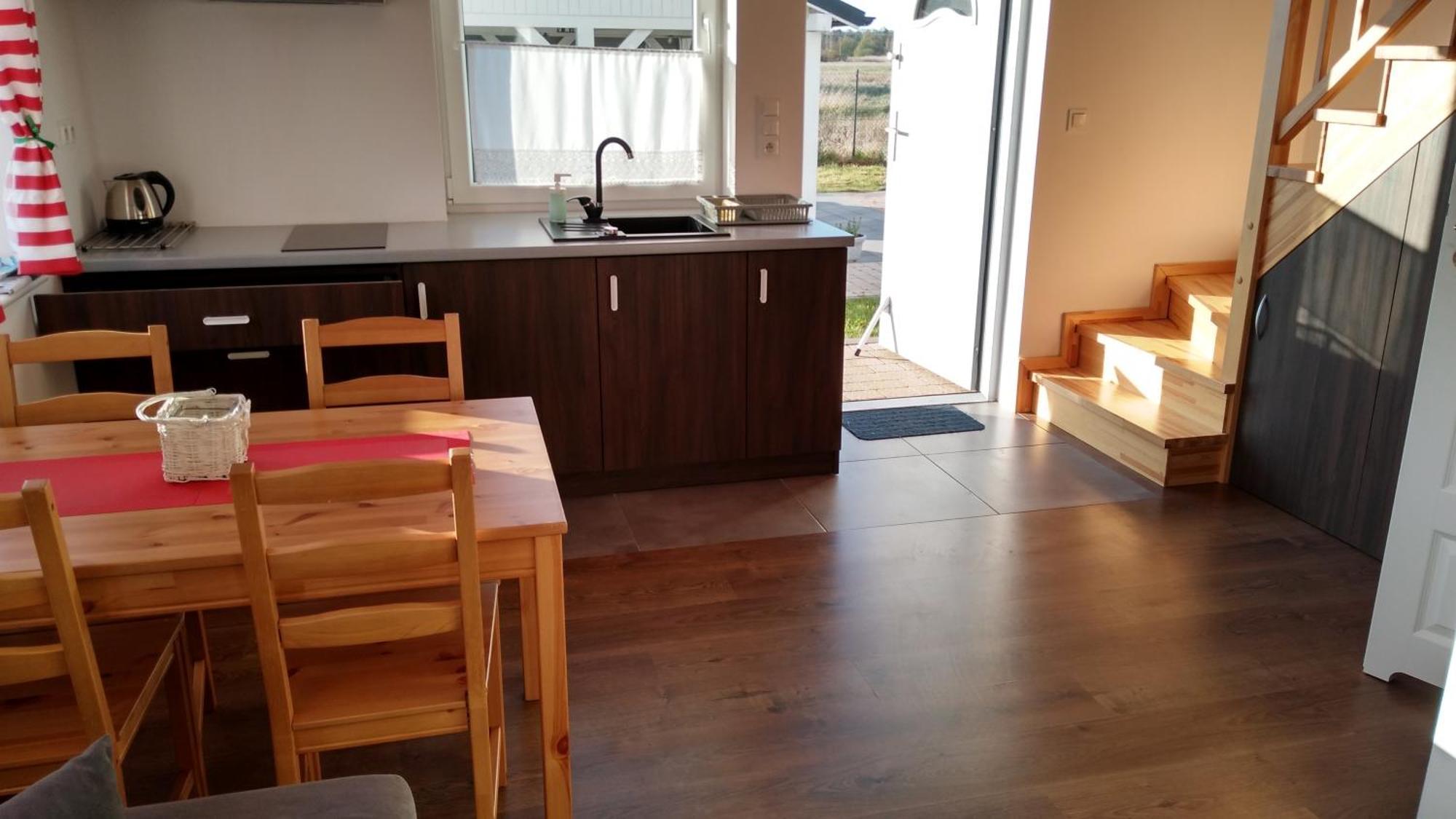 Domki Osada Kalinowa Leba Nowecin Sauna 外观 照片